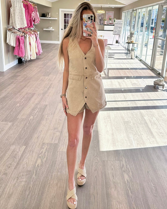 Dune Vest Romper